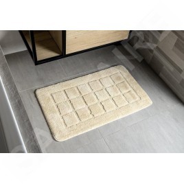 Sapho Ridder - Tapis de salle de bain Delhi 500x800 mm, avec antidérapant, beige 1712311