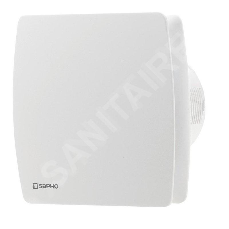 Sapho Lex - Aérateur axial temporisé pour salle de bains, 15 W, blanc LX102
