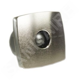 Sapho Cata X-Mart - Ventilateur axial de salle de bains avec minuterie X-MART 15T, 25W, conduit de 150 mm, acier inoxydable