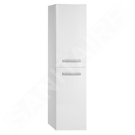 Aqualine Vega - Armoire suspendue avec panier 400x1500x310 mm, blanc VG160