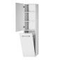 Aqualine Vega - Armoire suspendue avec panier 400x1500x310 mm, blanc VG160