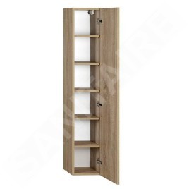 Aqualine Keramia Fresh - Armoire Zoja, 200x1400x250 mm, chêne platine 51127