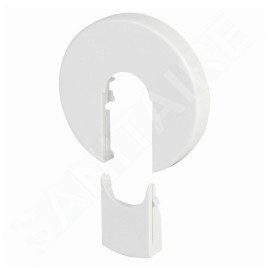 Zehnder Accessoires - Jeu de caches 2 pièces, pour couvrir les raccords de radiateur avec un diamètre de 16 mm, blanc 816291