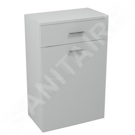 Aqualine Zoja - Armoire inférieure avec panier 500x780x290 mm, blanc 51310