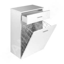 Aqualine Zoja - Armoire inférieure avec panier 500x780x290 mm, blanc 51310