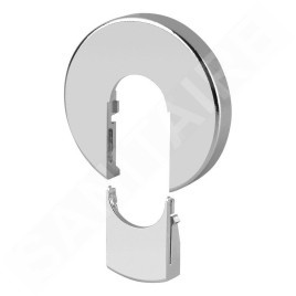 Zehnder Accessoires - Jeu de caches 2 pièces, pour couvrir les raccords de radiateurs de diamètre 16 mm, chromé 816298