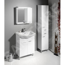 Aqualine Zoja - Armoire haute Keramia Fresh 350x1840x290 mm, blanc 51220