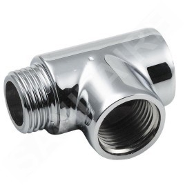 Sapho Accessoires - Raccord en T, chrome 7926