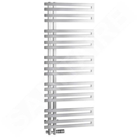 Sapho Volga - Corps de chauffe 500x1238 mm, 311 W, inox brossé NR512