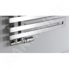 Sapho Volga - Corps de chauffe 500x1238 mm, 311 W, inox brossé NR512