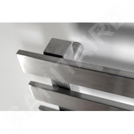 Sapho Truva - Corps de chauffe 500x1200 mm, 400 W, inox brossé NR312