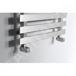 Sapho Truva - Corps de chauffe 500x1200 mm, 400 W, inox brossé NR312