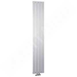 Sapho Colonna - Corps de chauffe 298x1800 mm, 614 W, argent métallisé IR143