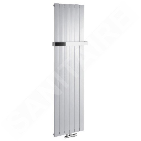 Sapho Colonna - Corps de chauffe 450x1800 mm, 910 W, argent métallique IR145