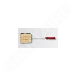 Zehnder Accessoires - Brosse en laine de mouton pour le nettoyage du radiateur 601040