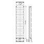 Aqualine Bondi - Elément chauffant 600x1798 mm, 965 W, blanc DC450T
