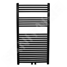 Novaservis Radiateurs - Elément chauffant droit 1200 mm, noir mat 450/1200/RS,5