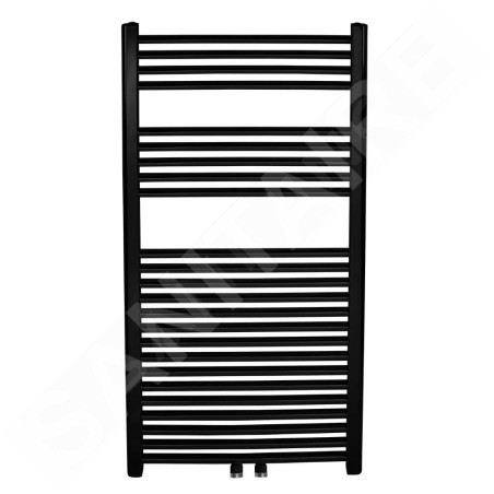 Novaservis Radiateurs - Elément chauffant droit 1200 mm, noir mat 450/1200/RS,5