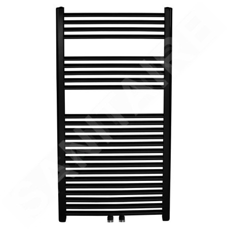 Novaservis Radiateurs - Elément chauffant droit 1200 mm, noir mat 600/1200/RS,5