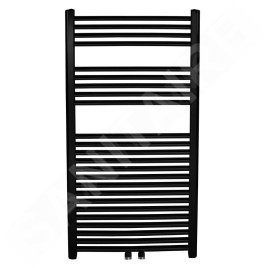 Novaservis Radiateurs - Elément chauffant droit 1800 mm, noir mat 600/1800/RS,5