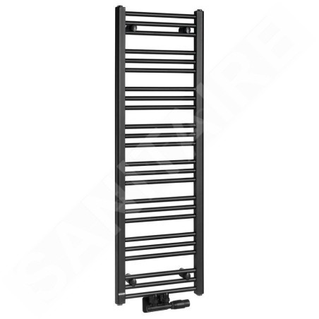 Bruckner Albrecht - Sèche-serviette 400x1250 mm, 437 W, noir 600.112.6