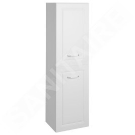 Aqualine Favolo - Armoire avec panier, 400x1500x310 mm, 1 porte L/P, blanc mat FV160