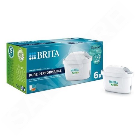 Brita Accessoires - Filtres à eau Maxtra Pro Pure Performance, 6 pièces 1051761