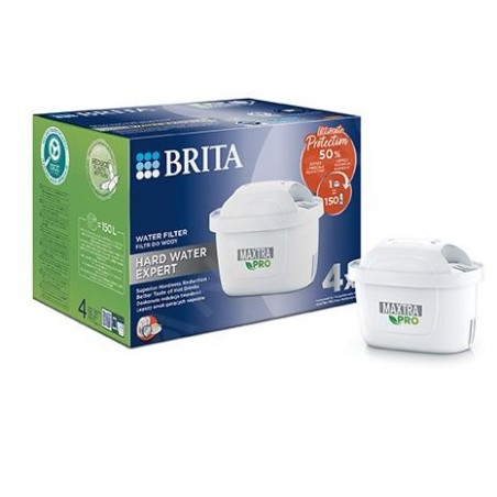 Brita Accessoires - Filtres à eau Maxtra Pro Hard Water Expert, 4 pièces 1051771