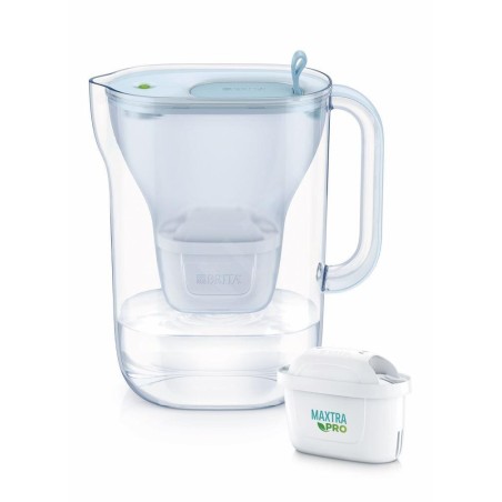 Brita Carafes - Carafe filtrante Style Eco, volume 2,4 l, filtre Maxtra Pro, bleu 1052807