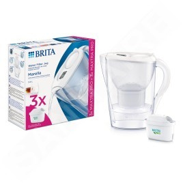 Brita Carafes - Carafe filtrante Marella Cool Memo, volume 2,4 l, 3x filtre Maxtra Pro, blanc 1052791