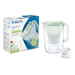 Brita Carafes - Carafe filtrante Style Eco, volume 2,4 l, filtre Maxtra Pro, vert 1052809
