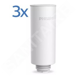 Philips Accessoires - Jeu de filtres de remplacement Micro X-Clean Softening+, 3 pièces AWP225S/58