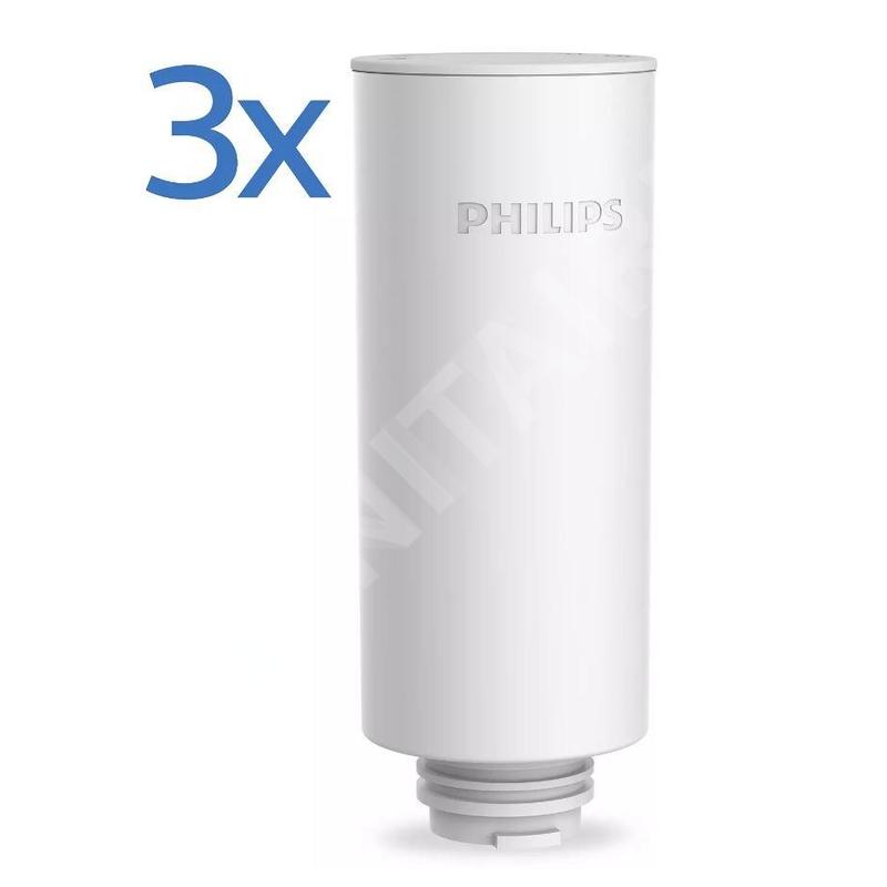 Philips Accessoires - Jeu de filtres de remplacement Micro X-Clean Softening+, 3 pièces AWP225S/58