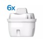 Philips Accessoires - Filtre de remplacement Micro X-Clean Softening+, 6 pcs AWP230P6/58