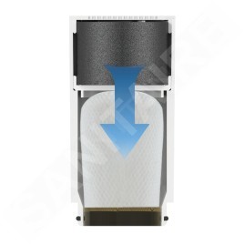Philips On Tap - Cartouche filtrante de rechange pour tête filtrante de cuisine, blanche AWP315/10