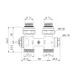 IMI Heimeier Chauffage - Vanne de radiateur, directe 3850-02.000