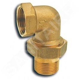 Novaservis Matériel de plomberie - Raccord de chauffage 90 avec joint plat 5/4" FT210/32