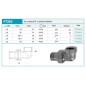 Novaservis Matériel de plomberie - Raccord de chauffage 90 avec joint plat 1/2" FT210/15