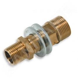 Novaservis Matériel de plomberie - Extension 1/2" x 3/4" 115 mm, laiton FT214/115