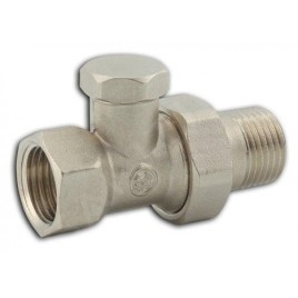 Novaservis Matériel de plomberie - Raccord de radiateur 1/2" droit obturable RA320/15