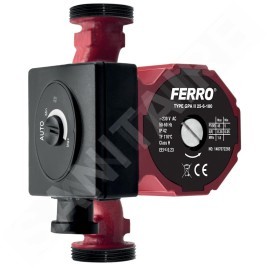Novaservis Matériel de plomberie - Pompe de circulation électronique Ferro, type 25-60, 180 mm W0602