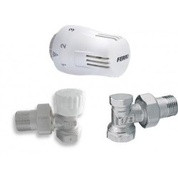 Novaservis Matériel de plomberie - Set pour radiateurs avec thermostat 1/2", angle ZTM2