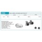 Novaservis Matériel de plomberie - Set pour radiateurs avec thermostat 1/2", coin inférieur ZTV2