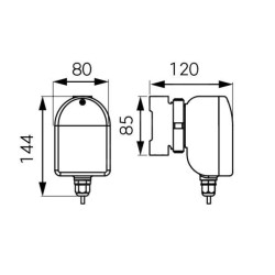 Novaservis Matériel de plomberie - Pompe de circulation Webermann CP15 - 1,5, pour eau chaude W0101