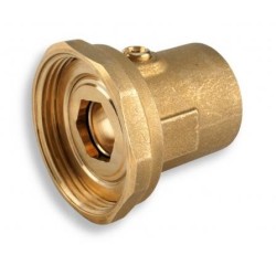 Novaservis Matériel de plomberie - Robinet à boisseau sphérique 1" avec demi-raccord pour pompe 6/4 JY521/25