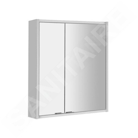 Sapho Batu - Armoire miroir avec éclairage LED, 600x710x150 mm, blanc 1141120