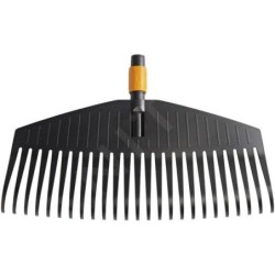 FISKARS Outils de jardinage - Balai à feuilles, QuikFit, sans manche 1000642