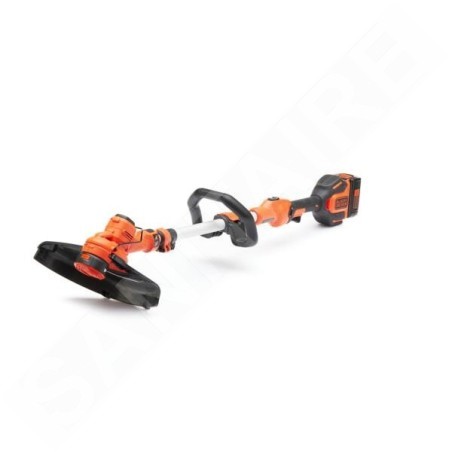 BLACK+DECKER Outils de jardinage - Coupe-bordure sans fil 36V, largeur de coupe 33 cm, 1 batterie 2.5 Ah Li-ion, chargeur
