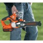 BLACK+DECKER Outils de jardinage - Tronçonneuse sans fil 18V 20 cm, 1 batterie 2.0 Ah Li-ion, chargeur GKC1820L20-QW