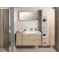 Sapho Espace - Armoire à étagères ouverte 200x1720x320 mm, pin rustique ESC100-1616